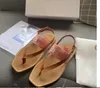 Women Slippers Luxury Designer Shoes Low Heel Sandals Fashion Convenient Summer Comfortable Top Quality Size35-42