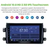 Bil DVD-radiosspelare för SUZUKI SX4 2006-2013 FIAT SEDICI 2005-2014 Android 10.0 DSP Qled 4G GPS Multimedia Player