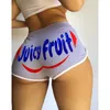 25 modèles femmes Shorts lettre imprimer Yoga pantalons courts Sexy serré hanche levage sport Leggings dames mode pantalon S-3XL