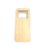 Wood Beer Bottle Openers Wooden Handle Corkscrew Stainless Steel Square Openers Bar Kitchen Accessories HH21-427