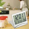 Uhren Zubehör Sonstiges Weckeranzeige Datum Uhrzeit Temperatur Klappbare Mini-Schreibtischabdeckung Digitaler LCD-Timer-Countdown