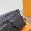 Kette Umhängetaschen Damen Handtaschen Geldbörse Box Tasche Mode Einfacher Reißverschluss Geprägtes Buchstabenmuster Hochwertige Rindsleder-Hardware 888557