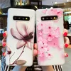 Beautiful cases For Samsung Galaxy S10 Plus S10E Cover Flower Patterned Silicone Clear Bumper For Samsung S10 E Case