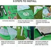 GOLF TRAINING AIDS 2M 3M Oefening Netto Mat Up Chipping Hitting Batting Cage Indoor Outdoor Garden Grasland Golfer Drop866924444