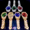 y Men Wrist Watch Low 1Piece Hip Hop Rose Gold Diamond Watch To Luxery Fitens Breifcase Del Dgins Seico226J