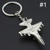 Flygbolag Ny Keychain Metal Naval AirCrafe Fighter Aviation Gifts Key Ring Modell Nyckel Ringluftsplan