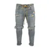 Heren casual jeans mode trend lente herfst hommes potlood broek pantalonen hoge straat stretch mannen ontwerper jean broek