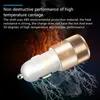 USB Car Charger Dual USB 2 Port Fast Charging Aluminum Alloy Adapter Universal Large Capacity