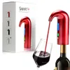 Electric Wine One Touch Portable Pourer Aerator Dispenser Pump USB Rechargeable Cider Decanter Pourer Wine Accessories For Bar Home Use