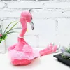 Flamingo cantando dança animal de estimação pássaro 50cm 20 polegadas presente de natal brinquedo de pelúcia bonito doll3392701