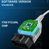 OBD2 Scanner V14.20.019 MINI VCI Interface Scan Tools FOR TOYOTA TIS Techstream FT232RL Chip J2534 OBD 2 Diagnostic Cable