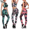 Womail Tracksuit Women Fitness 2 Piece Set Workout Kläder för Kvinnor Bra + Leggings Sätta Sport Kvinnor Running Gym Athletic Clothe Y0625