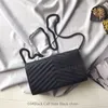 wholesale diagonal women Shoulder Bags Handbag Top quality Genuine Leather Fashion Crossbody bag Metal chain Handbags Flip cover wallet purse