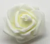 PE ROSE 6,5cm / 2,56 "FOAM Artificial Rose Camellia Flower Heads Wedding Christmas Party Decoration