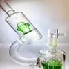 amazing function bong glass hookah water pipe smoking pipe with 2 percs bowl 18 8mm male joint gb290