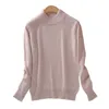 SWEATER Cashmere Womens Pullovers jesień i zimowe długi rękaw Pull Femme Turtleeck KNICTION SWEAT