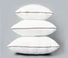 1 ADET Yüksek Esneklik Dolum Yastık Çekirdek Beyaz Yumuşak PP Pamuk Araba Yastıklar için Yastık Eklemek Ev Tekstili 45 * 45 cm Yastık Kısa