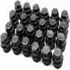 24 pièces 22mm noir capuchon d'écrou de roue couvre pour GMC C1500 C2500 remplacement 12472838 9597158 15767268