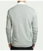 Mężczyźni Zimowe Odzież Odzież Długie Rękawy Sweter Sweter Koreański Moda Solid O-Neck Dziana odzież Wełna Klauzula Streetwear