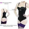 Women's Shapers 3XL Latex Shaper Bodysuit Women Postpartum Firm Control Thongs Full Body Briefs Shapewear Modeling Strap Waist Trainers G-st