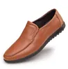 sapatos marrons de couro alto mens