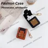 Projektant mody crossbody iPhone Phone Case 15 14 13 11 16 Pro Max Xs XS XR XSMAX 7 8 Plus Portfel z karty skórzanej z AirPods 1 2 3 4 Cover Logo Box