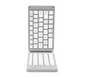 ضئيلة المحمولة بلوتوث للطي لوحة المفاتيح قابلة للشحن لوحة مفاتيح لاسلكية قابلة للطي للهاتف اللوحي