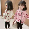 Children's baby windbreaker jacket for winter Autumn kid girls parka kids child Trench Coat Jackets P1038 210622