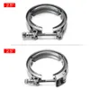 PQY - 2.5" NORMAL OR QUICK RELEASE V Band CLAMP STAINLESS STEEL 304 TURBO/INTERCOOLER/DOWNPIPE/DOWN PIPE/HOSE PQY-VCN25/VCQ25