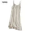 Luxury Glänsande Party Dresses Summer Woman Sundress Sexig Imitation Silk Satin Cloth Curved Hem 210421