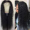 Ishow 10 12 14 16 18 inch 30 32 34 36 38 40 inch Menselijk Haar Pruiken Yaki Rechte Kinky Krullend Water Losse Diepe Body Kant Front Pruik Voor Vrouwen Alle leeftijden Natuurlijke kleur