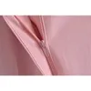 Toppies Women Pink Casual Pants Soft Wide Pant Suits Pantalones Q0801