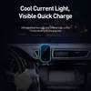 Baseus Car Holder Charger Mobile Smartphone Support 15W Qi Wireless Charging Cell Phone Stand Cellphone Bracket