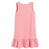 VIKITA Girls Sequined Dress Children Rabbit Butterfly Vestidos Kids Summer Dresses Toddlers Cotton Sleeveless Clothes Q0716