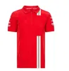 S-5XL F1 Formel One Racing Suit Wear Short-Sleeved T-shirts Team Suit 2021 F1 Tröja Sport Fritid Round Neck Snabbtorkande T-shirt Top Lapel Sets