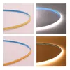 5mm smal 12V 384 LED-lampor Hög densitet Flexibel COB LED Strip Light Bar Tape Belysning RA 90 3000K 4000K 6000K