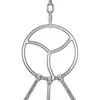 Nxy Sm Bondage Metals Shibari Japanese Ring Artistic Erotic Suspension Central Bdsm Anchor Base for Rope Hanging Set-up 1216