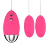 Vibrerande vagina boll 12 läge dubbel äggkula vibrator stark tyst gspot stimulator sex leksak för kvinnor par sex produkt p04753125