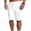 Men039s jeans dos homens rasgados roupas de marca curta acácia pessoa moda bermuda verão shorts respirável denim calças masculinas5323633