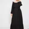 Casual Jurken 2022 Abaya Dubai Turkije Hijab Moslim Mode Jurk India Islam Kleding Voor Vrouwen