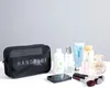 3 pièces/ensemble femmes voyage sac cosmétique décontracté fermeture éclair maquillage étui de maquillage organisateur pochette de rangement toilette beauté Kit de lavage sacs