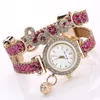 Frauen beobachten Quartz Uhren 22 mm wasserdichte Mode moderne Armbanduhr Geschenke für Frauen Farbe5