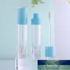 병 8ml 립글로스 튜브 지팡이 맑은 빈 컨테이너 미니 리필 할 수있는 밤색 글레이즈 샘플 여행 DIY 메이크업 도구