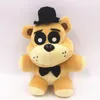 Cinco noites no FRADDY's FnaF Peluche Brinquedo 18cm Freddy Fazbear Bear Bonnie Chica Foxy Soft Brinquedos Brinquedos Boneca Presentes Para Crianças