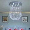 Новый современный светодиод K9 Crystal Crystal люстры стеклянная шариковая люстра Light Modern Lightier Lights Lights Lighter Clear Ball потолок Light265a