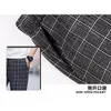 Sommer Herren Plaid Hosen Jogger Sweatpant Lässige Hip Hop Streetwear Männer Lose Knöchellange Hose Männliche Strahl Fuß Dünne Hosen m-5XL X0723