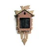 ساعة الحائط Cuckoo Clock Handicraft Vintage Wooden Tree House لغرفة النوم مكتب مدرسة غرفة المعيشة