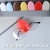 Mode lunettes de soleil cadres voiture porte-lunettes lunettes pince de rangement pour Auto intérieur organiser accessoires carte Clips de billets