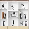 Nordic Creative Sports Figure Sculpture Resin Decoration Ornaments Bedroom Office Home Decor Modern Minimalist Art Craft Statue