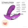 Massage bärbar g-spot vibrator dildo trådlös fjärrkontroll vibration trosor sexleksaker kvinnlig onani klitoris stimulator vuxen